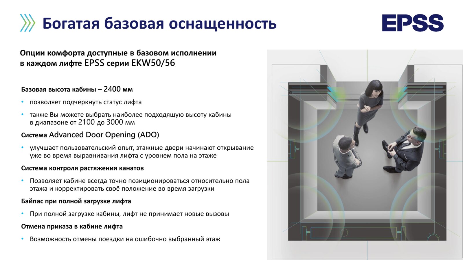 Лифтовое оборудование EPSS, поставка и монтаж под ключ (11)